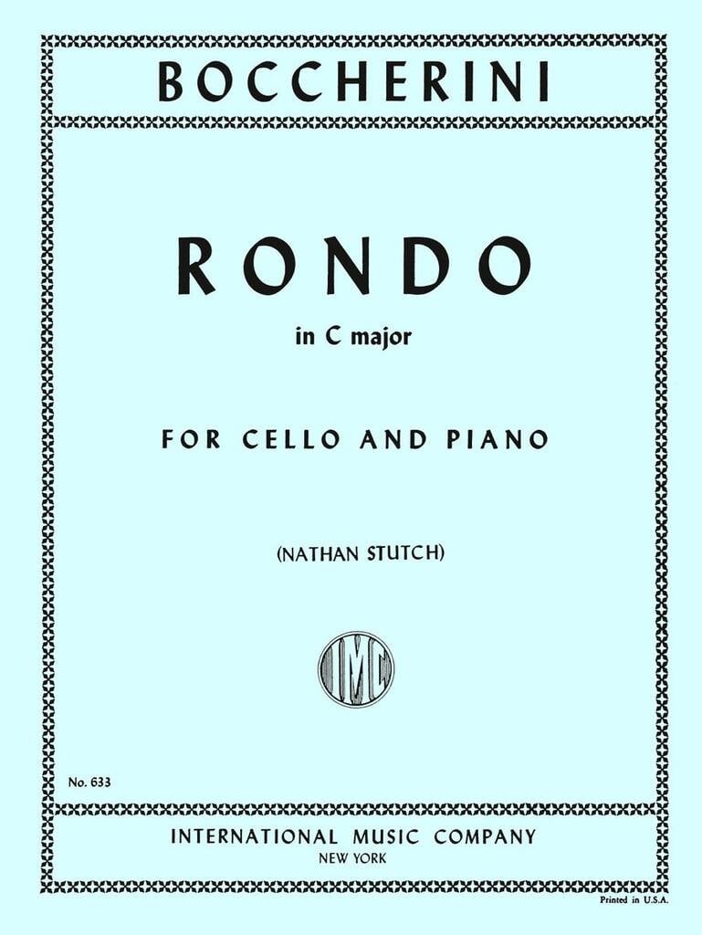 Rondo In Do (Stutch) (Per Violoncello E Piano)